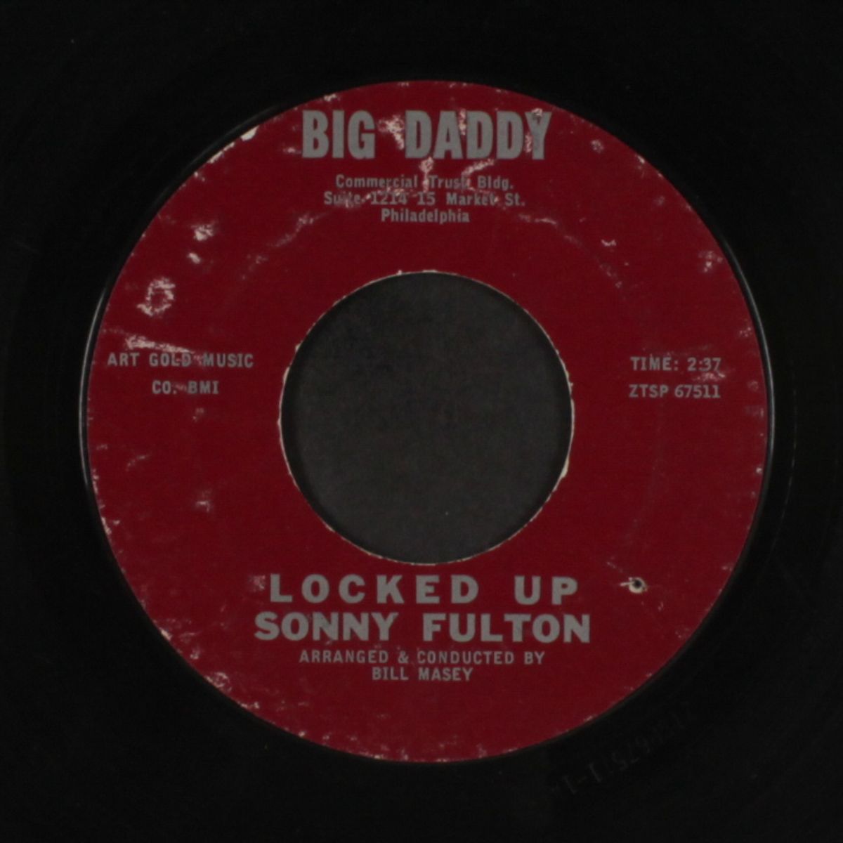 locked up / try, try, try by SONNY FULTON