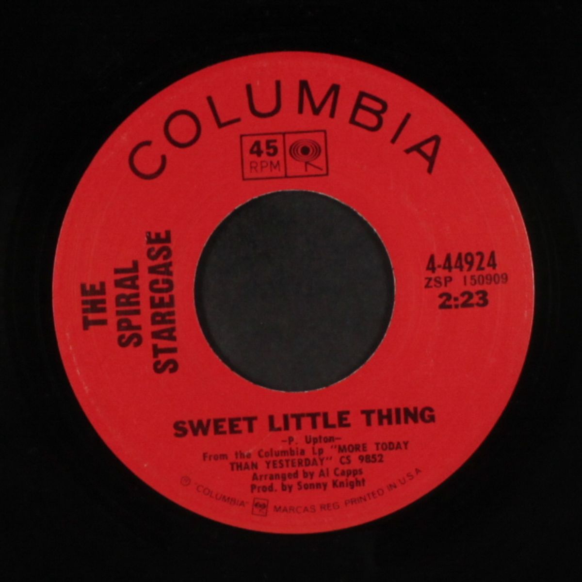 no one for me to turn to / sweet little thing by SPIRAL STARECASE