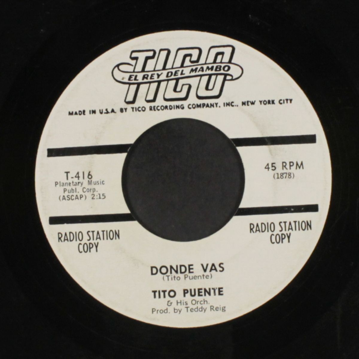 africa habla / donde vas by TITO PUENTE