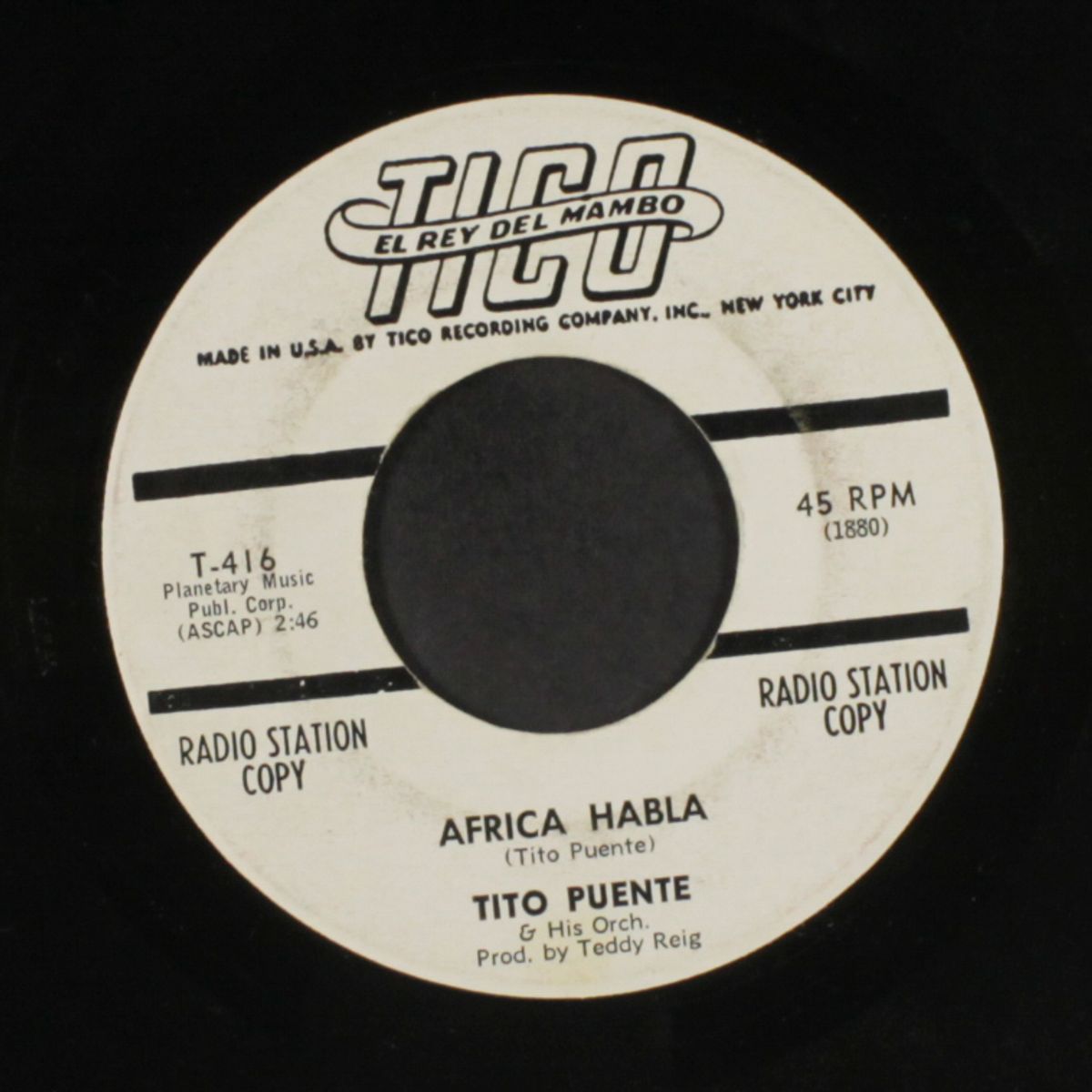 africa habla / donde vas by TITO PUENTE