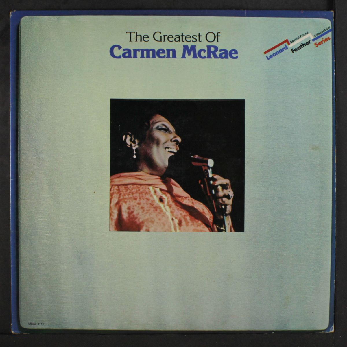 the greatest of by CARMEN MCRAE
