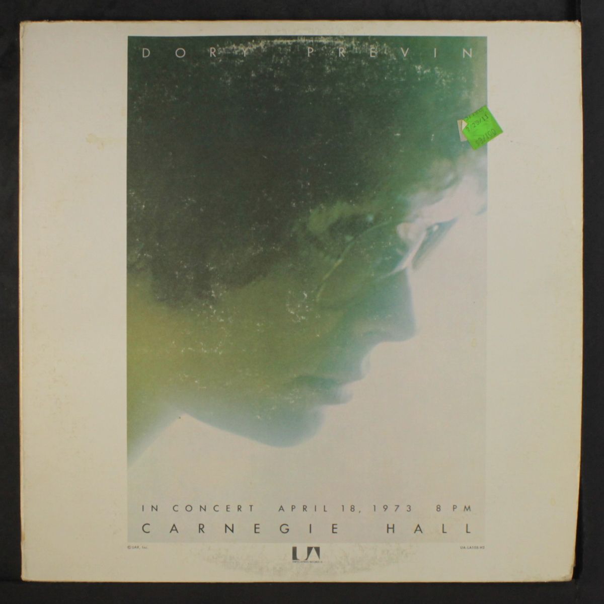 live at carnegie hall by DORY PREVIN