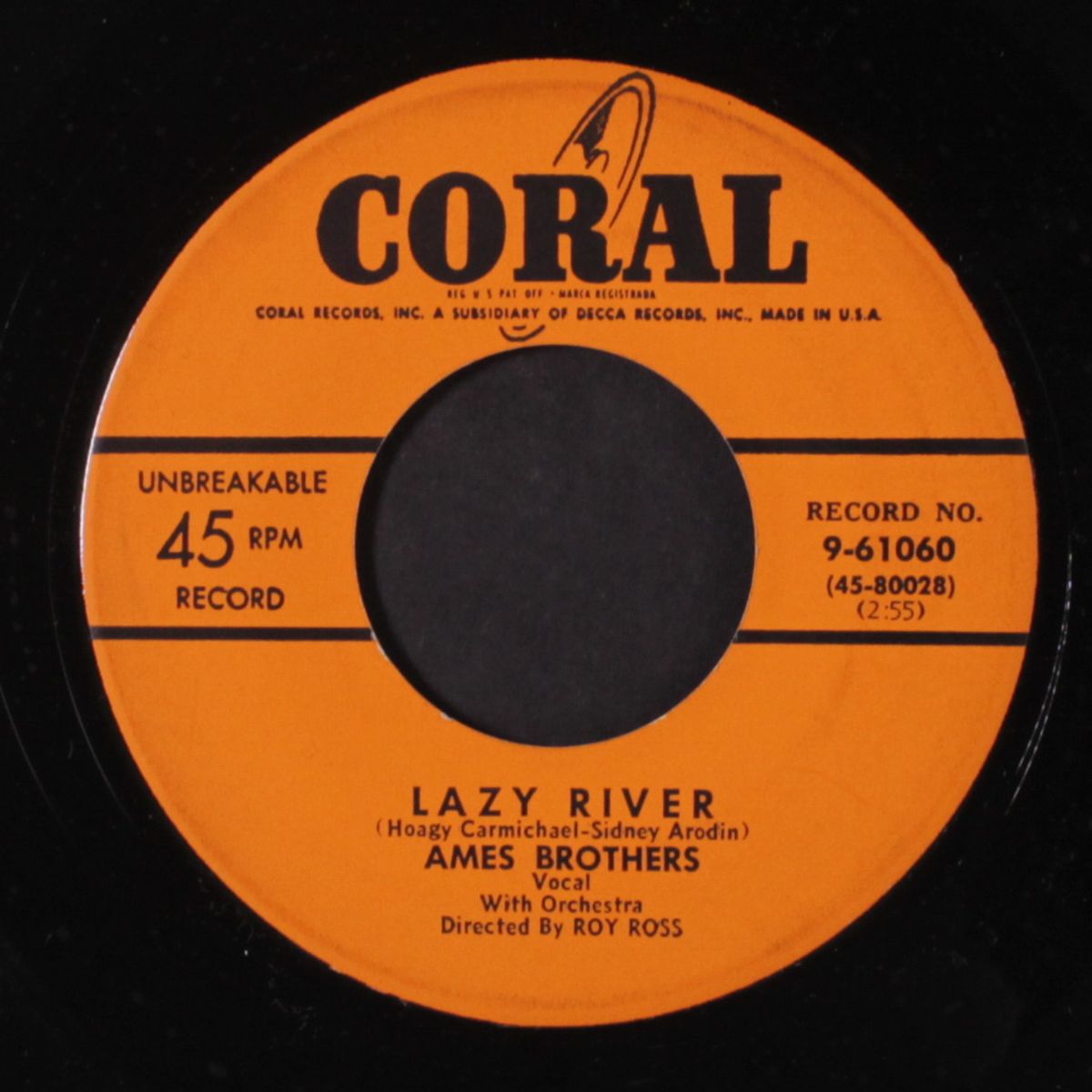 star dust / lazy river by AMES BROTHERS