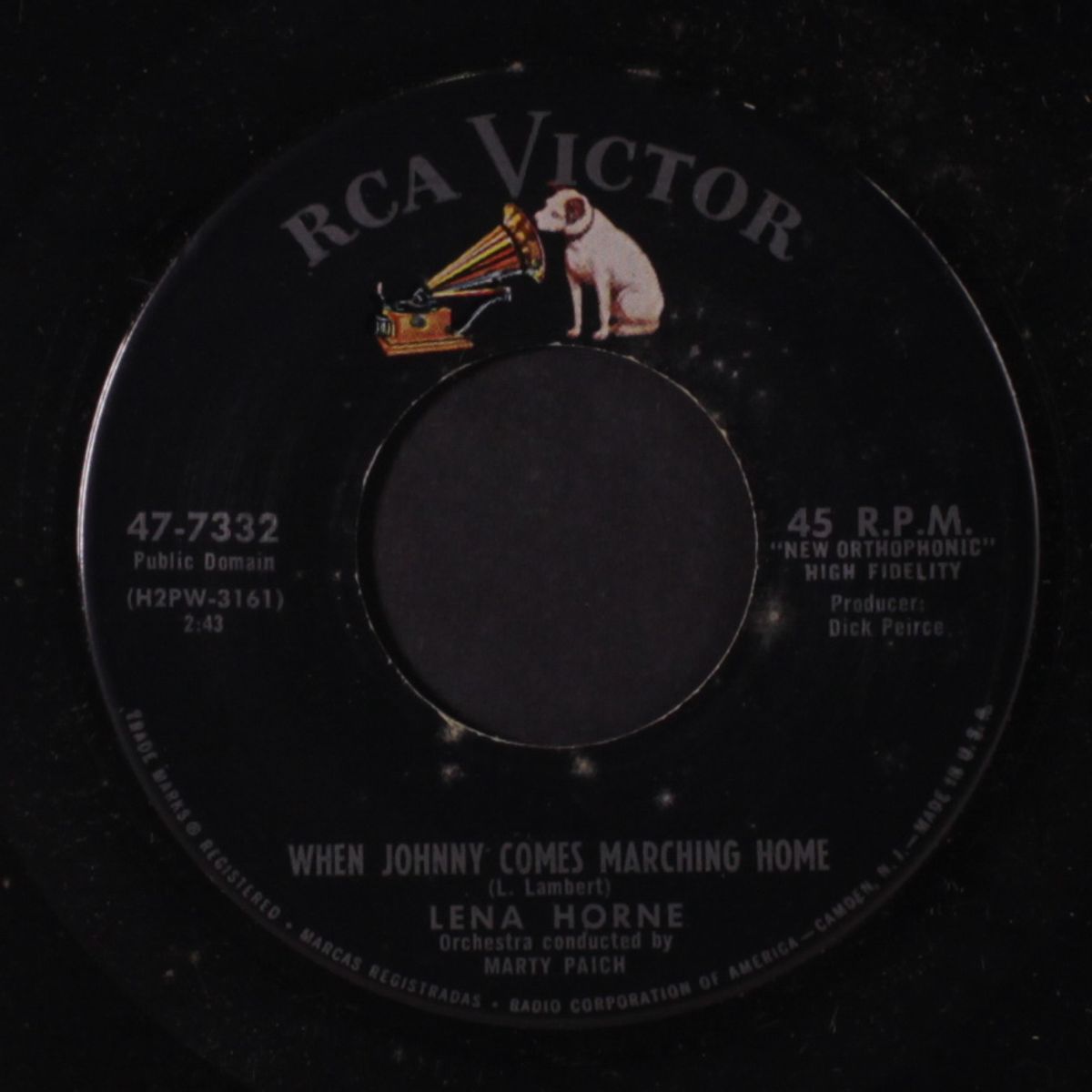 when johnny comes marching home / you'd better know it by LENA HORNE
