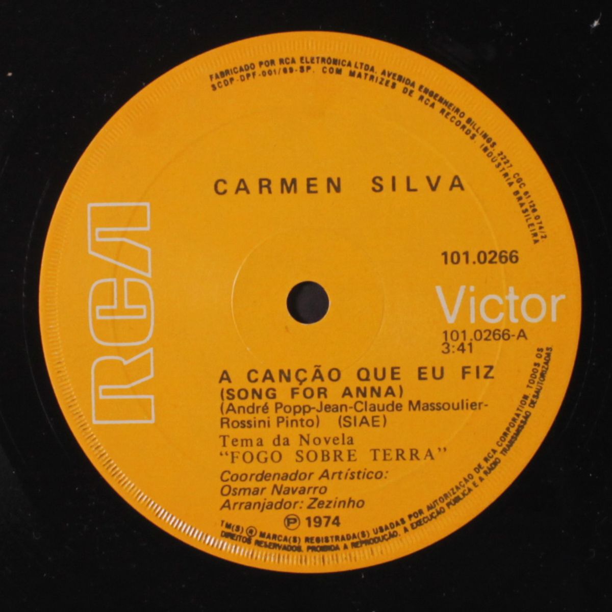 a cancao que eu fiz / amor con amor se paga by CARMEN SILVA