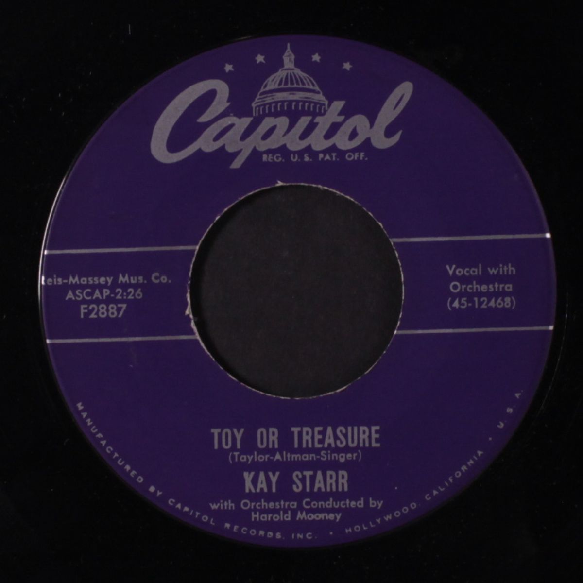 fortune in dreams / toy or treasure by KAY STARR