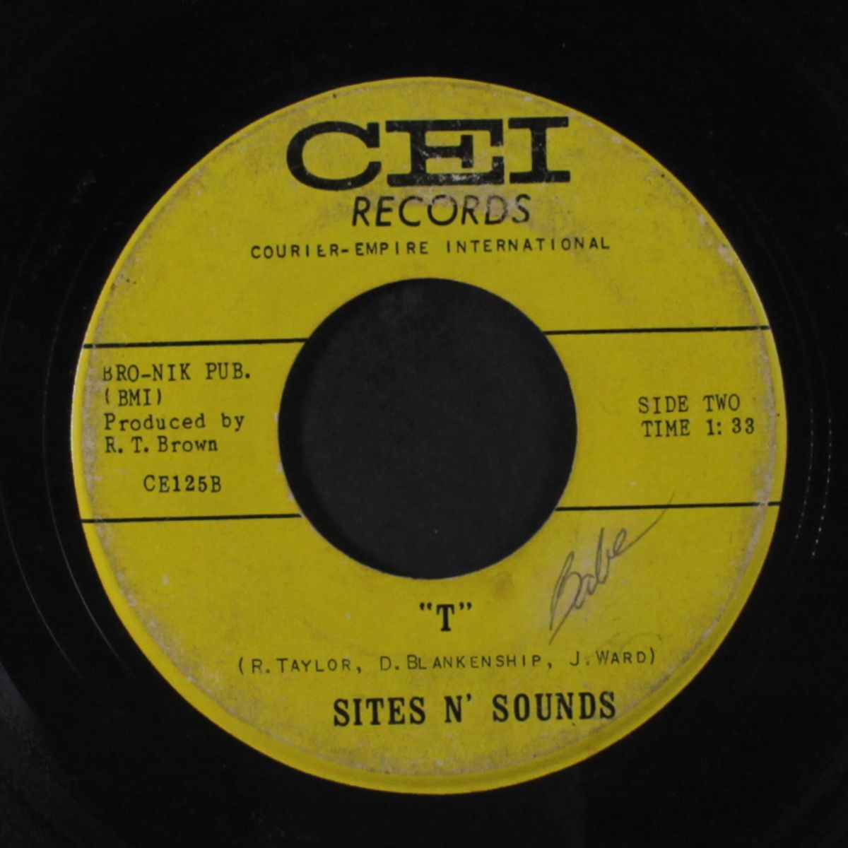 the night is so dark / t by SITES N' SOUNDS