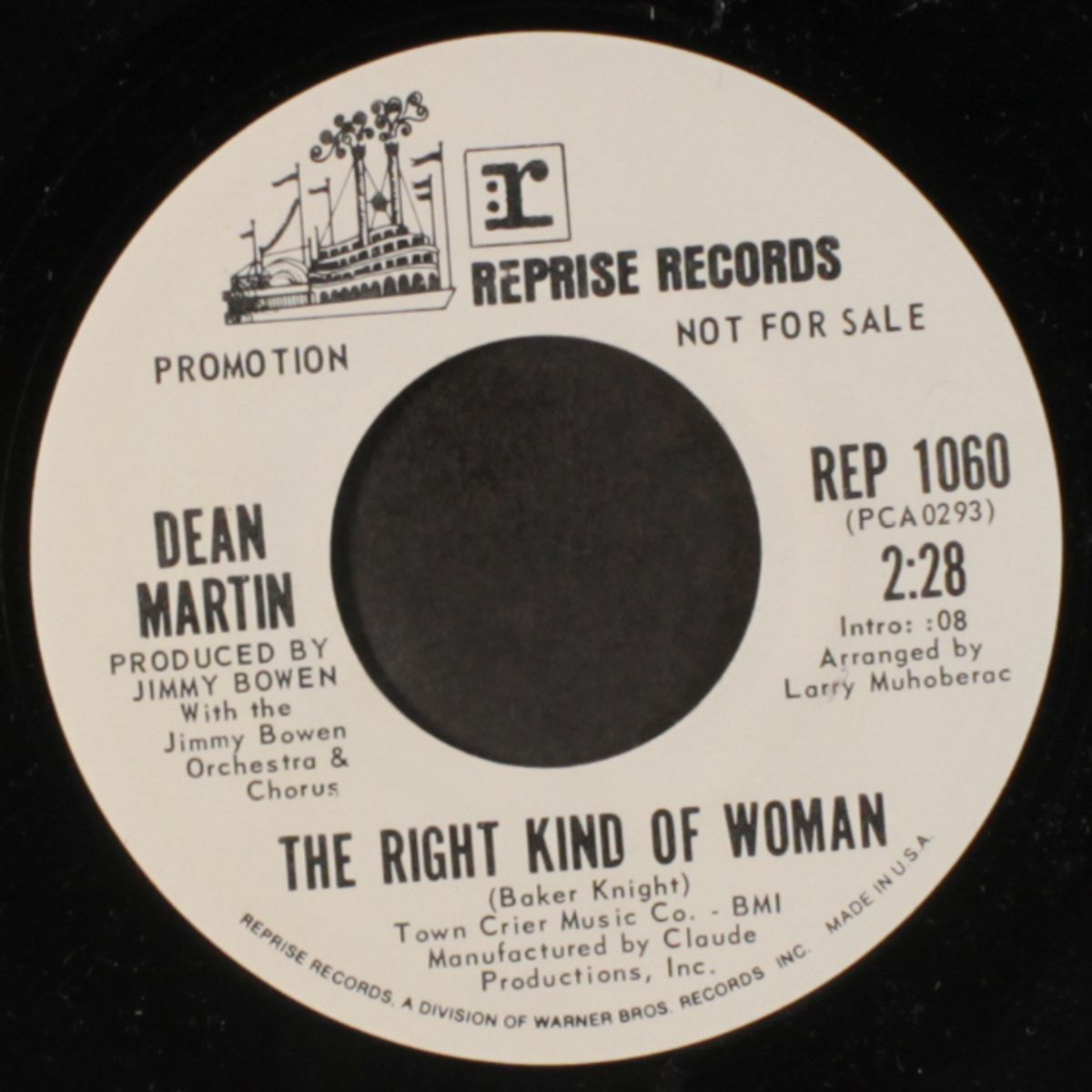 the right kind of woman / what's yesterday by DEAN MARTIN