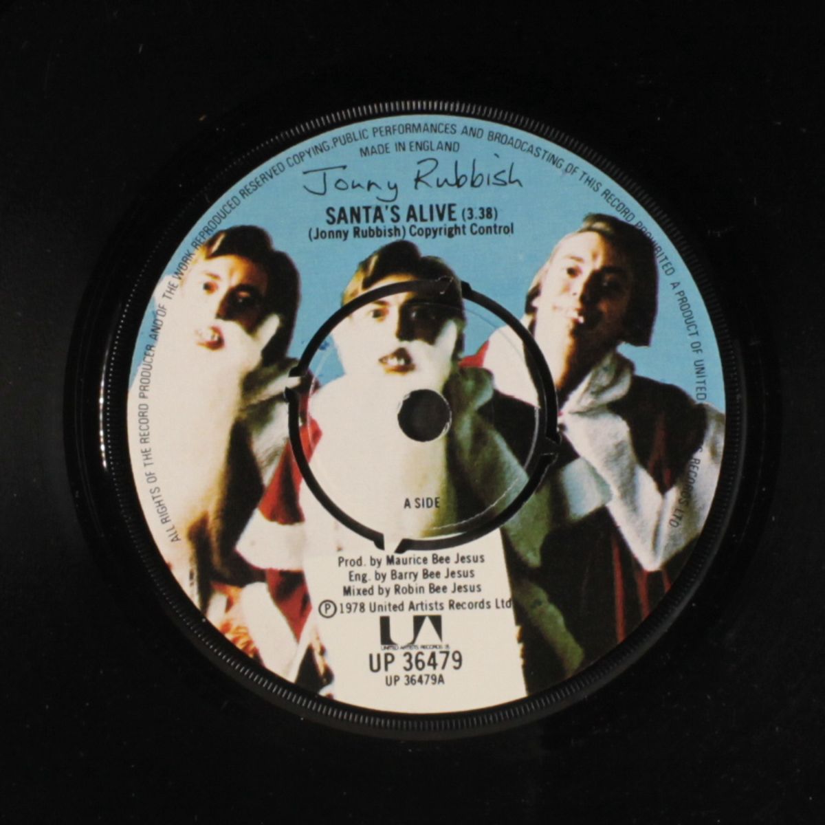 santa's alive / policeman (i got pulled over by a) by JONNY RUBBISH