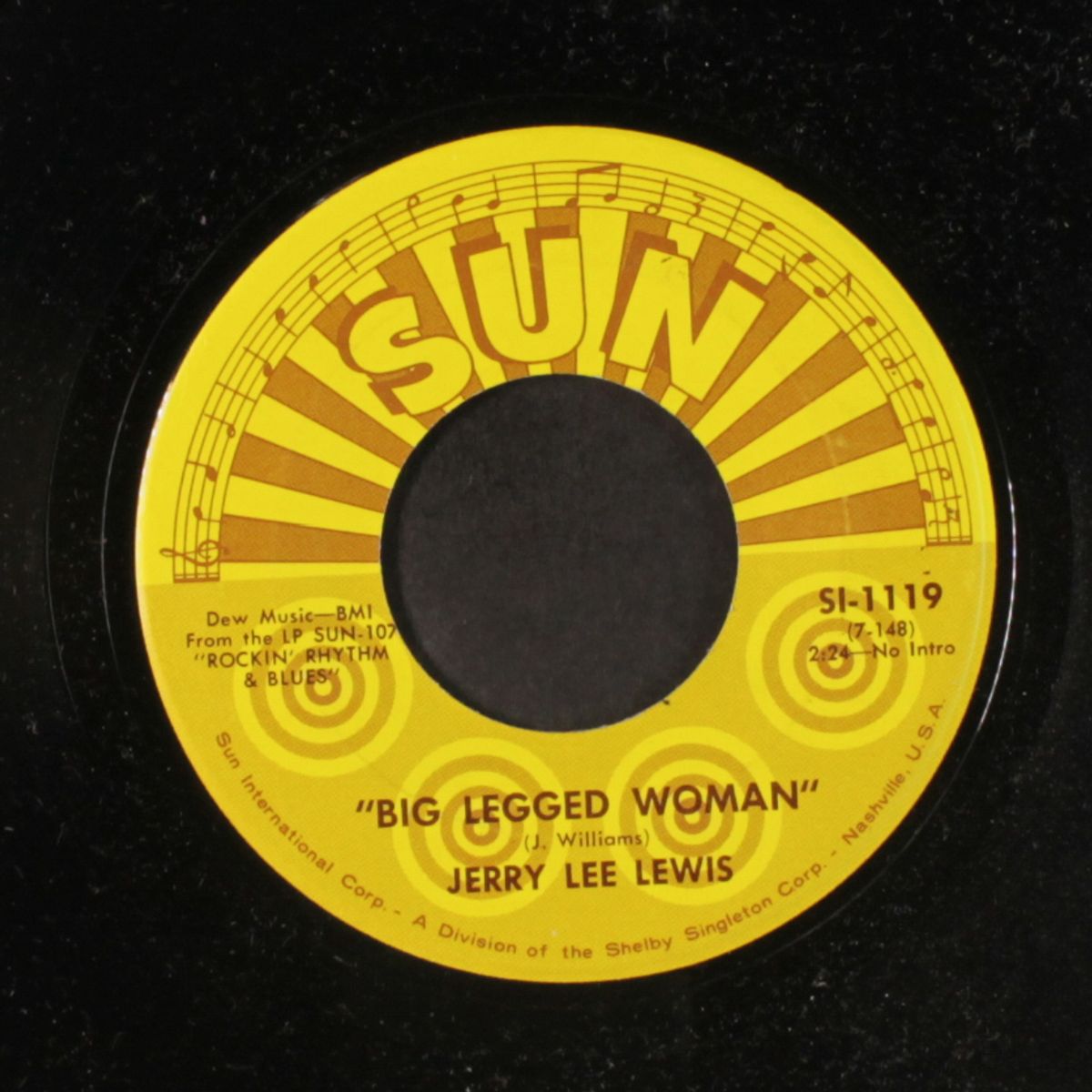 waiting for a train / big legged woman by JERRY LEE LEWIS