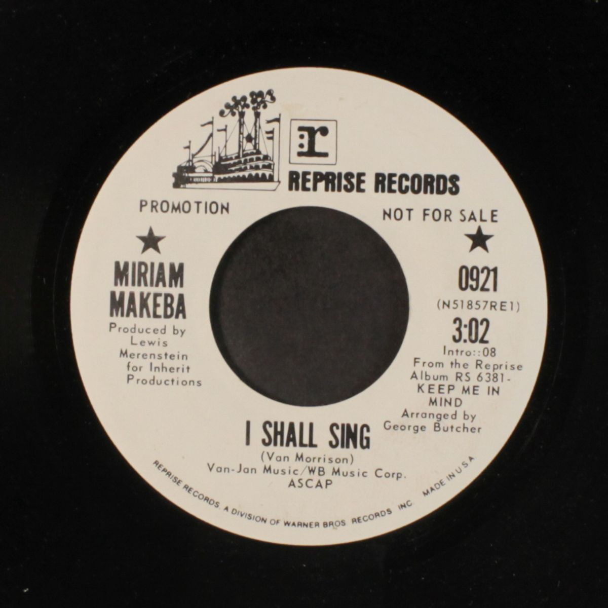 i shall sing / brand new day by MIRIAM MAKEBA