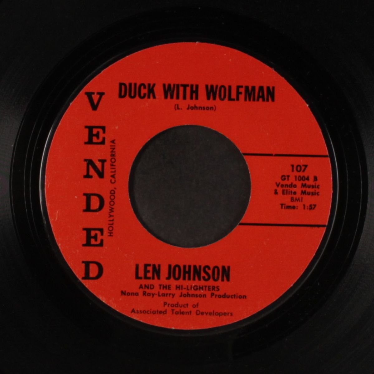 nobody but you / duck with a fatman by LEN JOHNSON