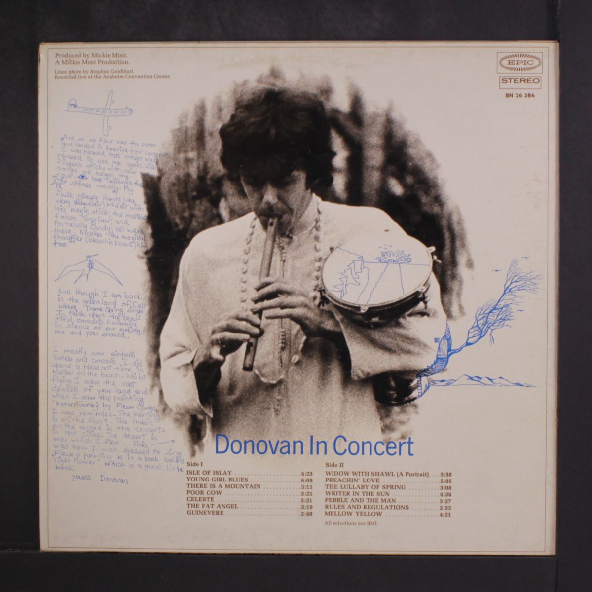 donovan in concert by DONOVAN