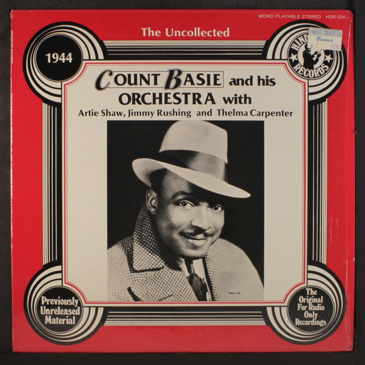 uncollected 1944 by COUNT BASIE