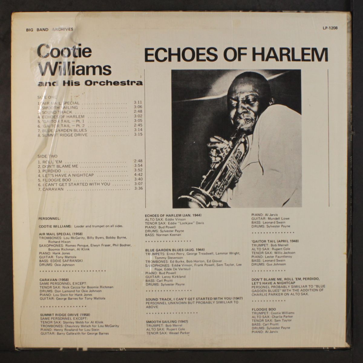 echoes of harlem by COOTIE WILLIAMS