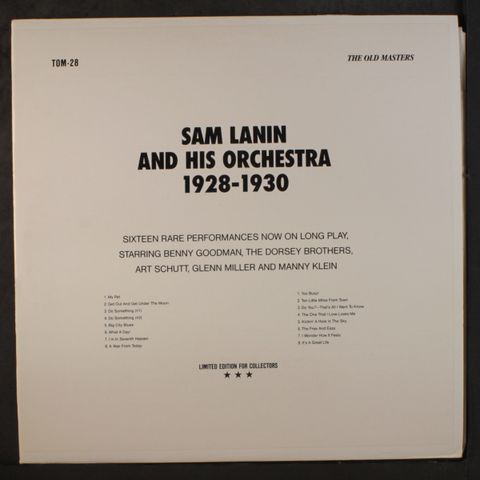 SAM LANIN