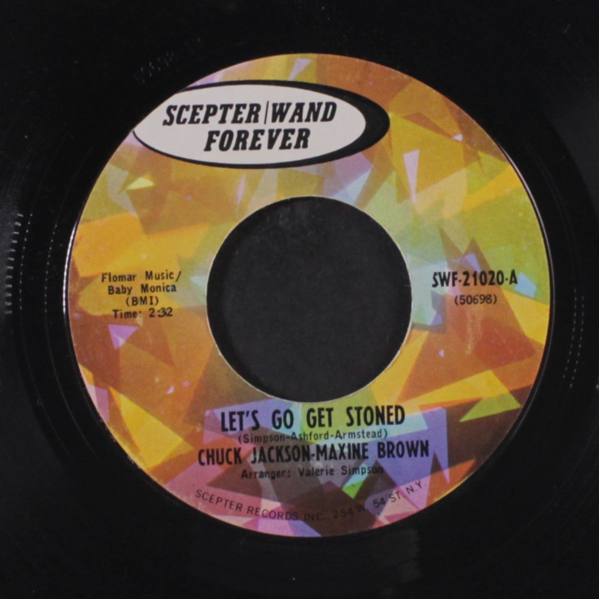 never had it so good / let's go get stoned by CHUCK JACKSON & MAXINE BROWN