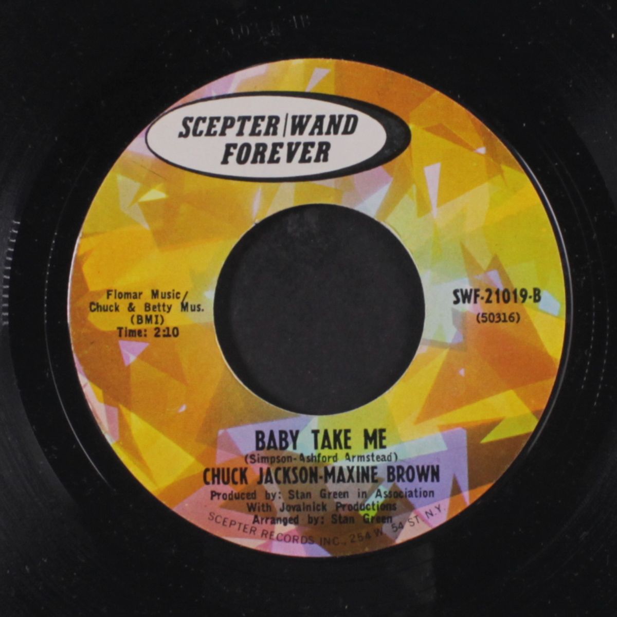 something you got / baby take me by CHUCK JACKSON & MAXINE BROWN