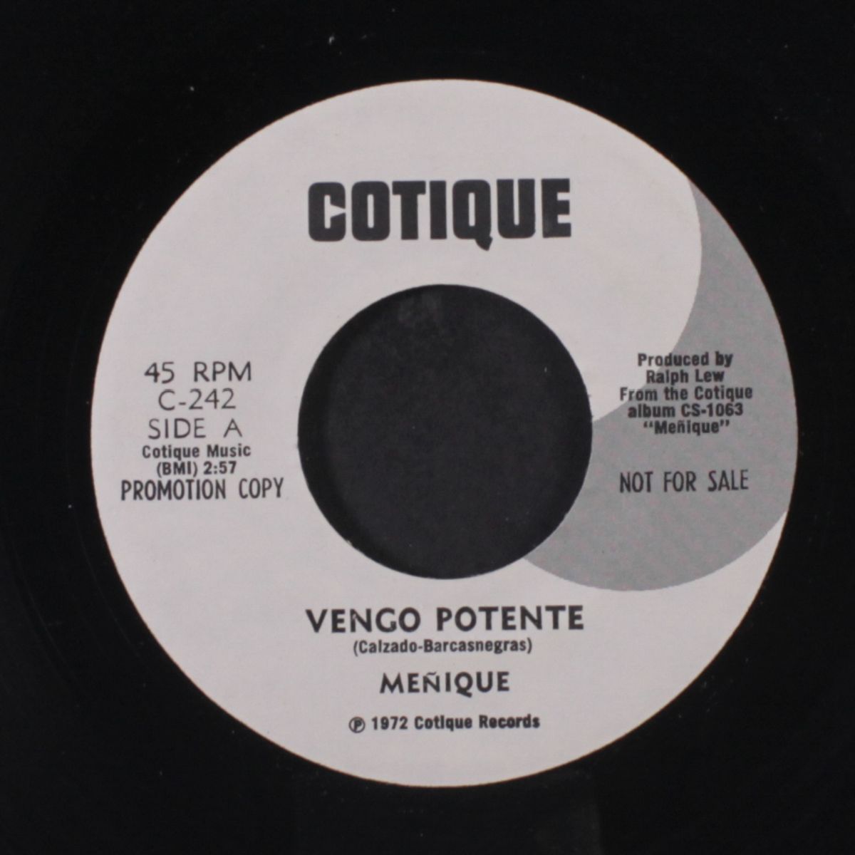 vengo potente / de las piedras by MENIQUE