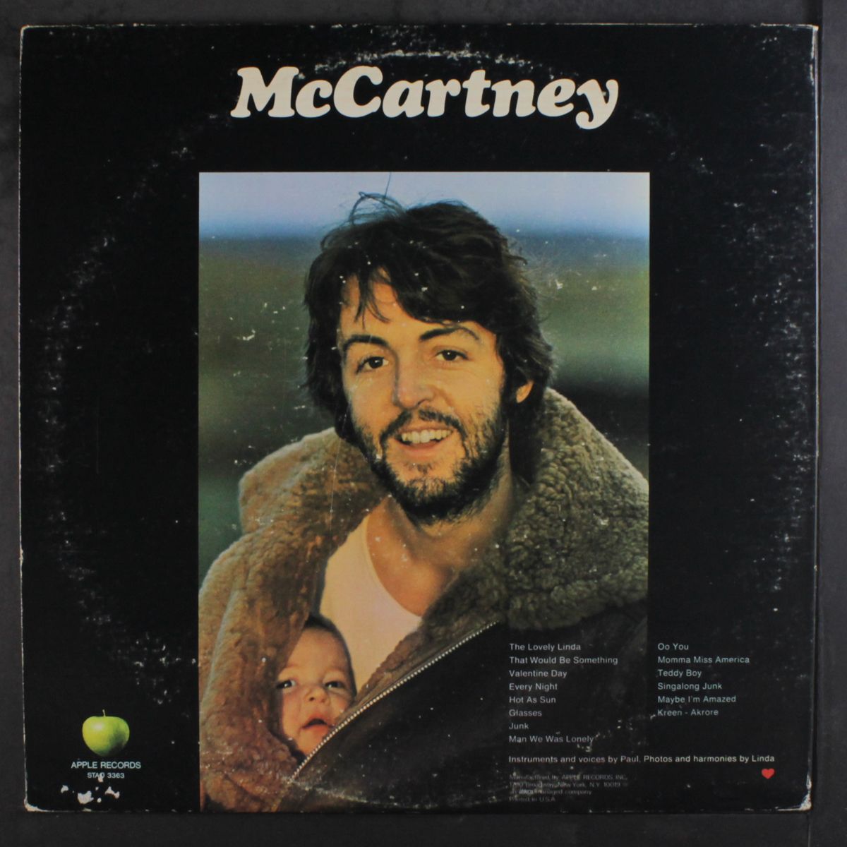 mccartney by PAUL MCCARTNEY