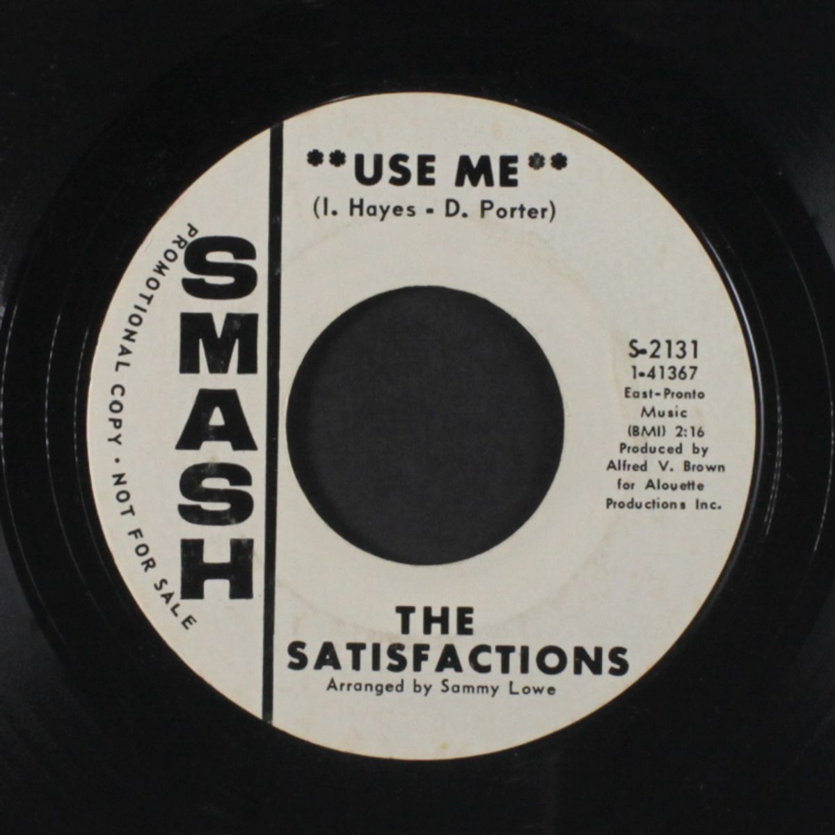 use me / keep on trying by SATISFACTIONS