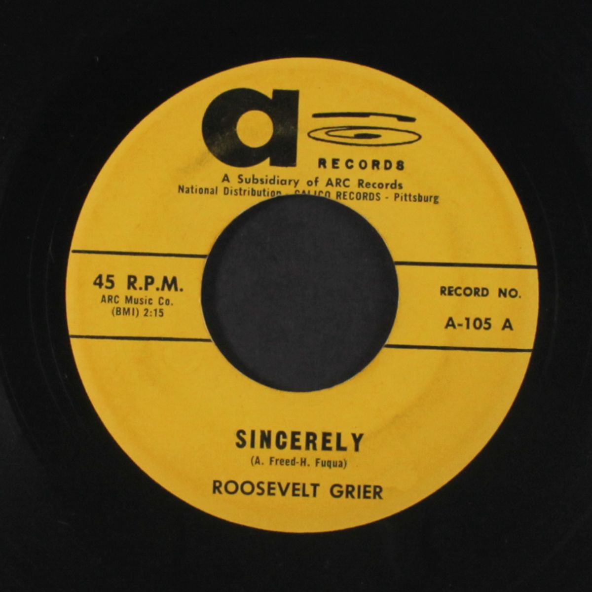 why don't you do right / sincerely by ROOSEVELT GRIER