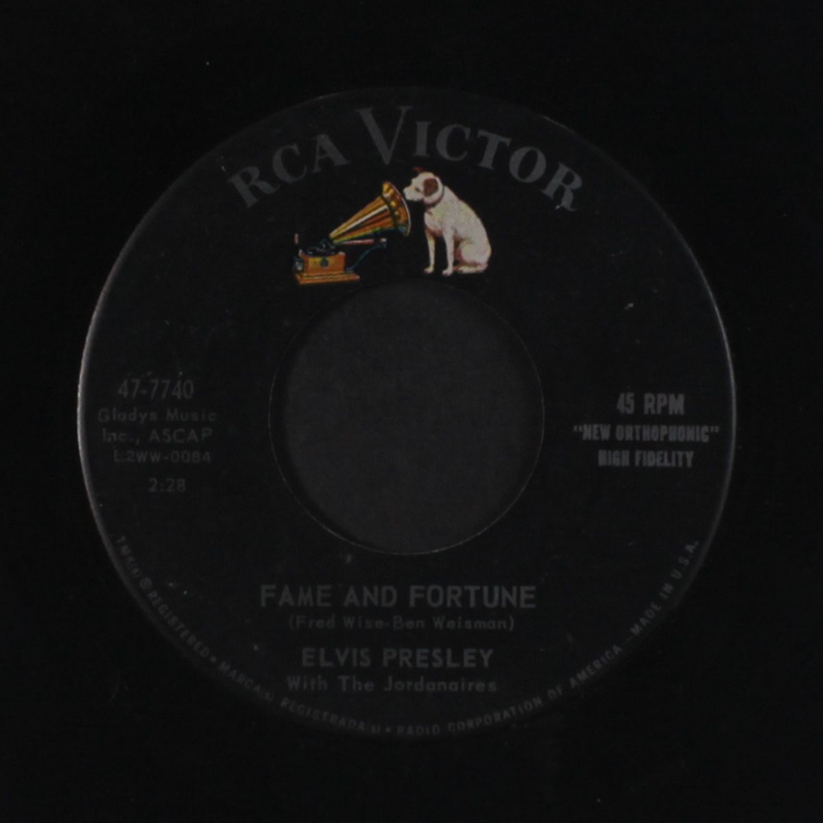 stuck on you / fame and fortune by ELVIS PRESLEY