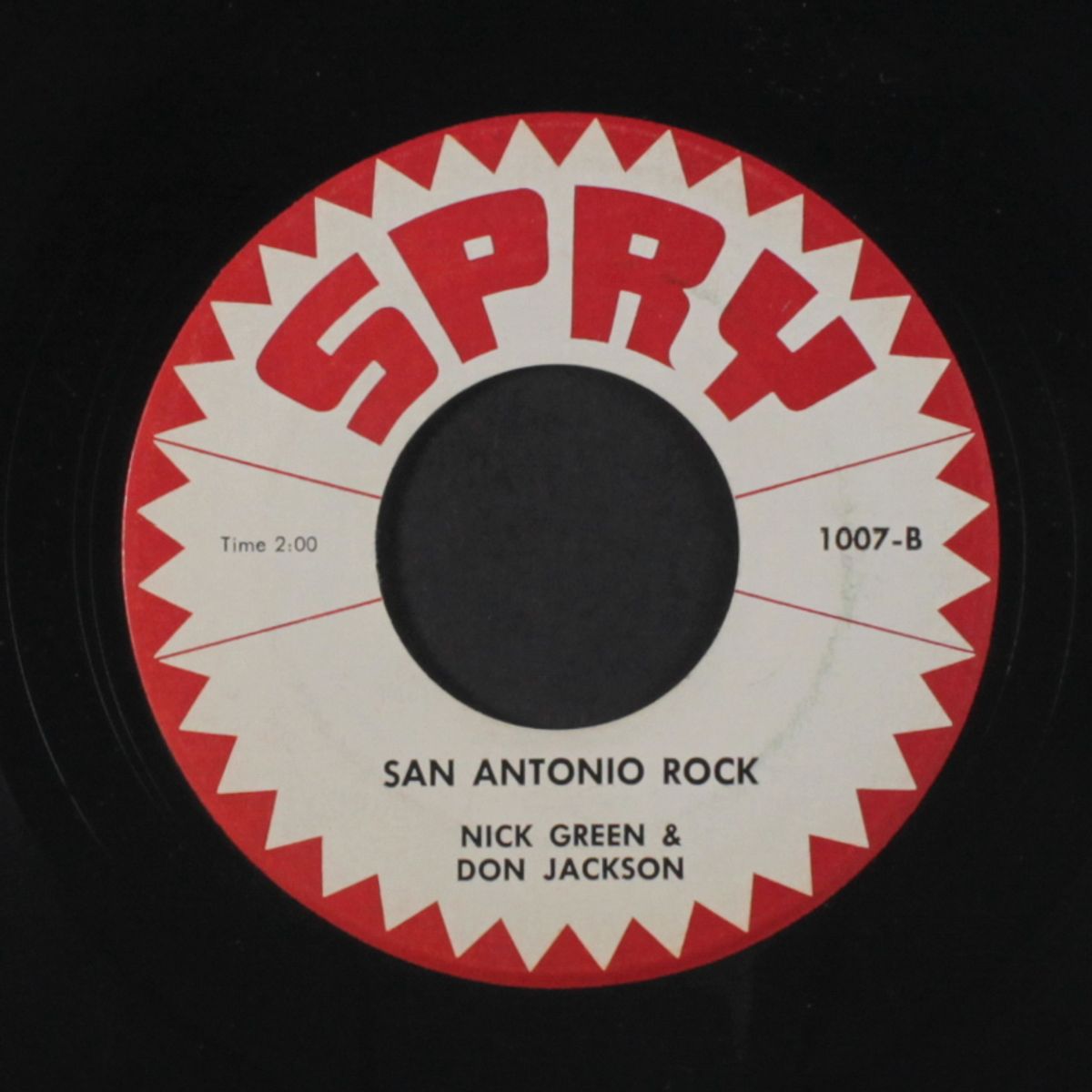 san antonio rock / the quiet stranger by NICK GREEN & DON JACKSON