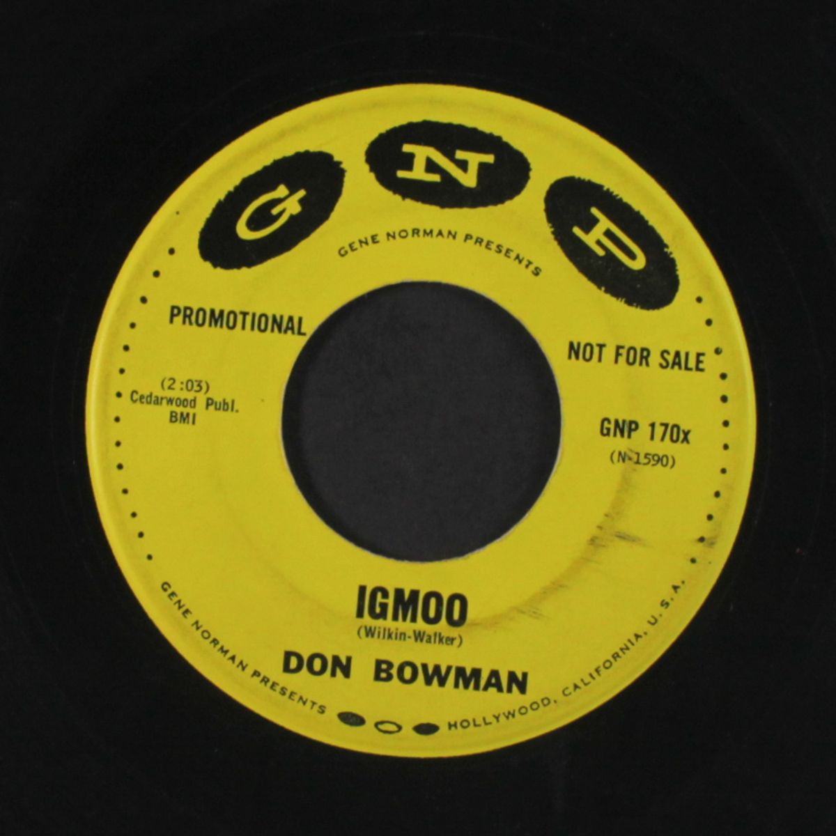 little bad man / igmoo by DON BOWMAN