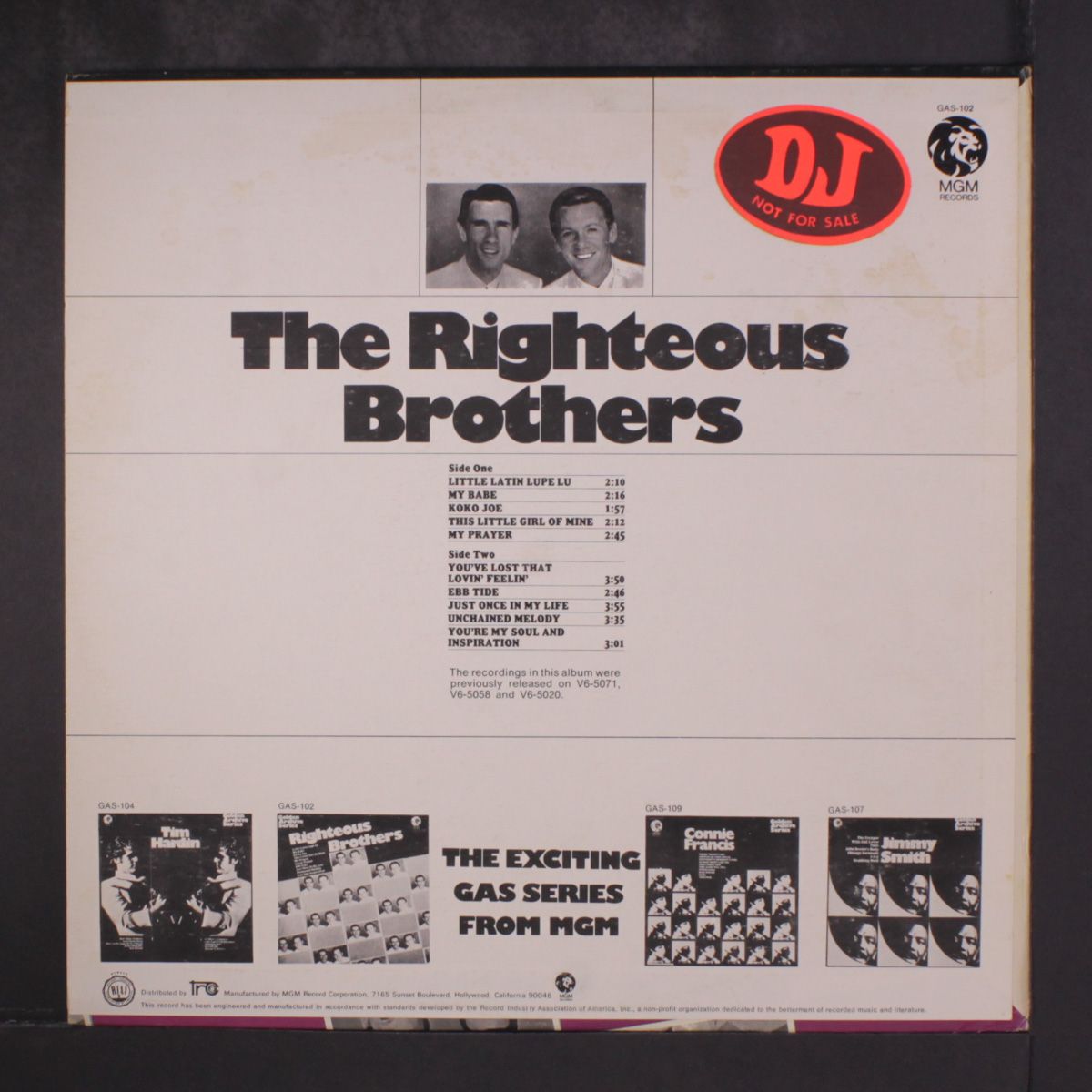righteous brothers by RIGHTEOUS BROTHERS