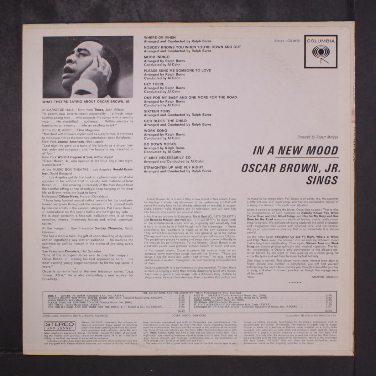 in a new mood by OSCAR BROWN, JR.