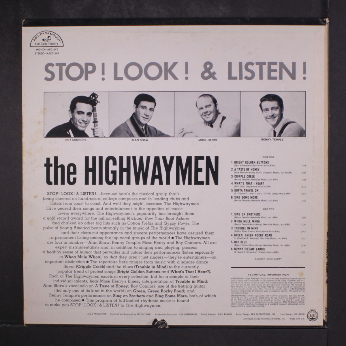 stop! look! listen! by HIGHWAYMEN