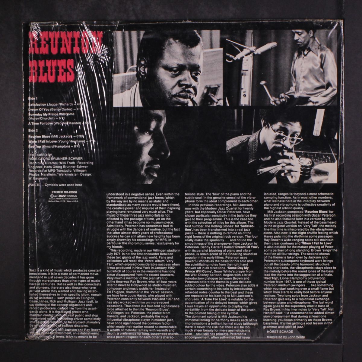 reunion blues by OSCAR PETERSON, ETC.