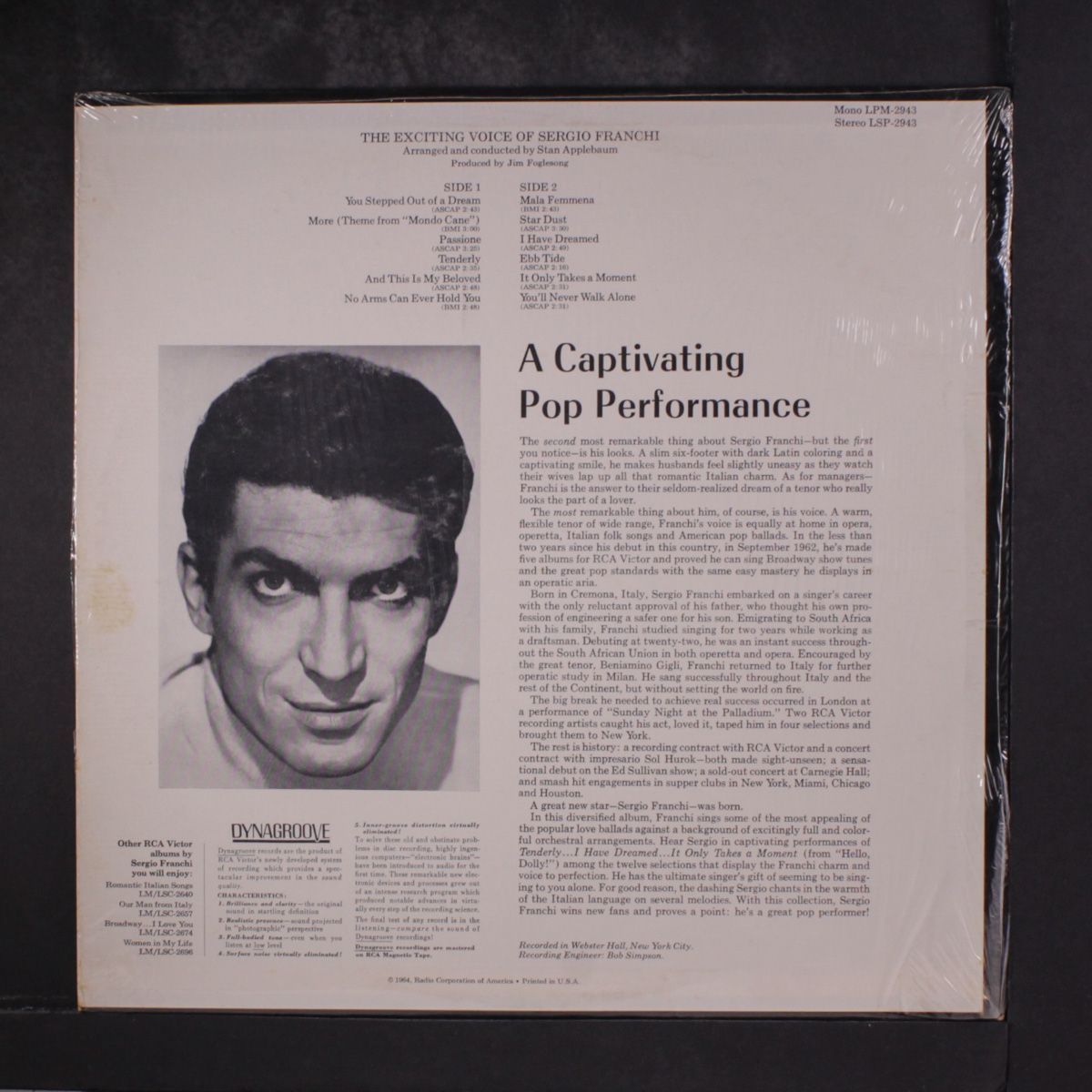 the exciting voice of by SERGIO FRANCHI