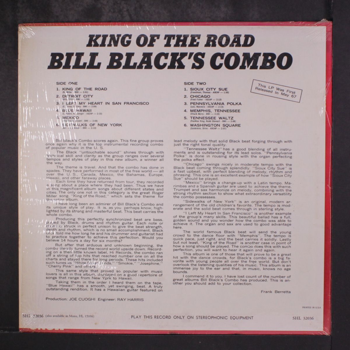 king of the road by BILL BLACK'S COMBO