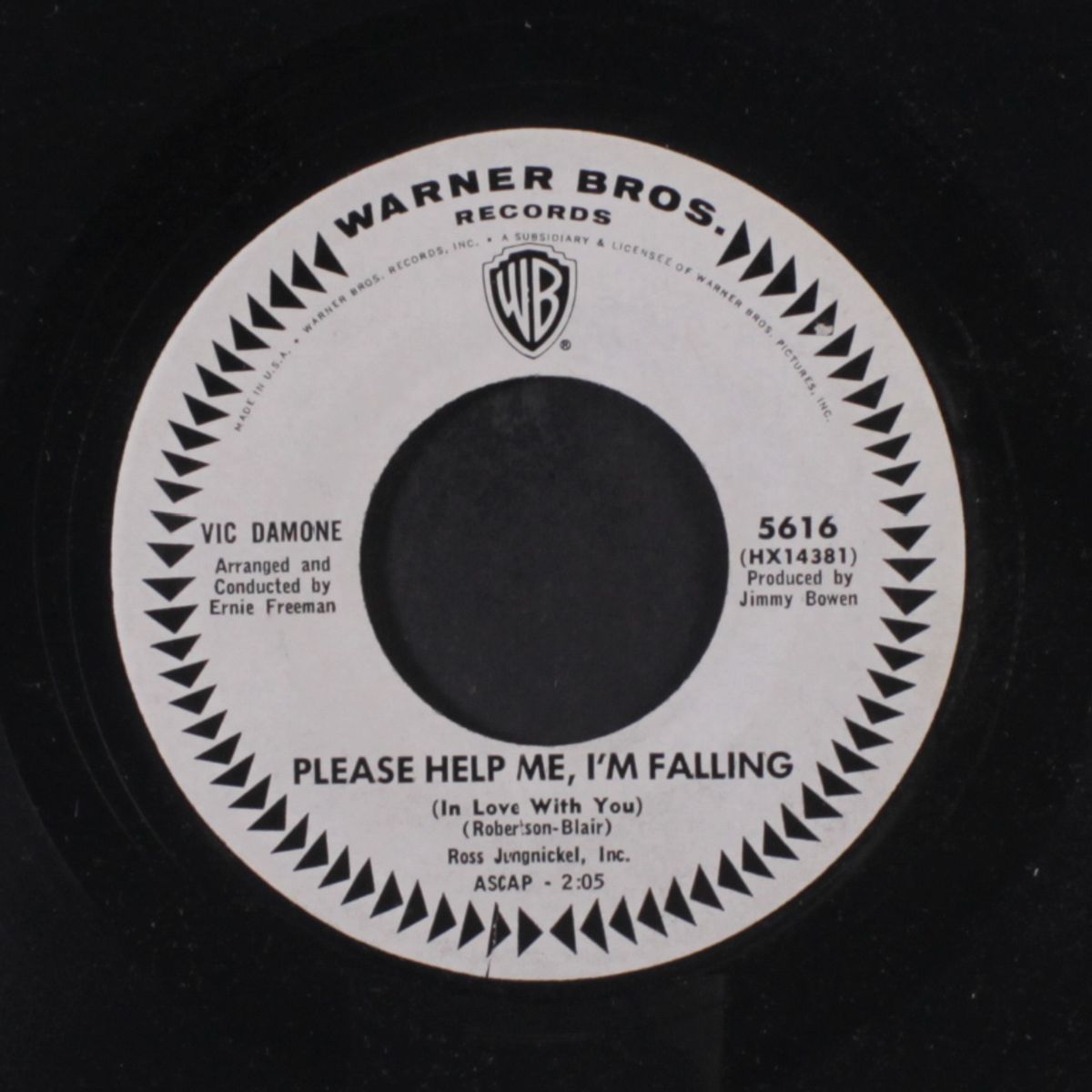 you were only fooling / please helpl me, i'm falling by VIC DAMONE
