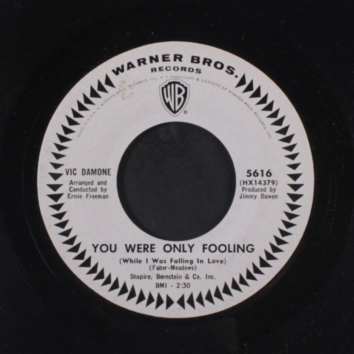 you were only fooling / please helpl me, i'm falling by VIC DAMONE