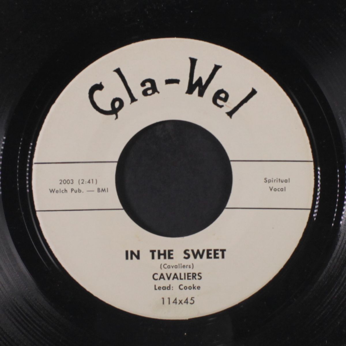 in the sweet / lead me on by CAVALIERS