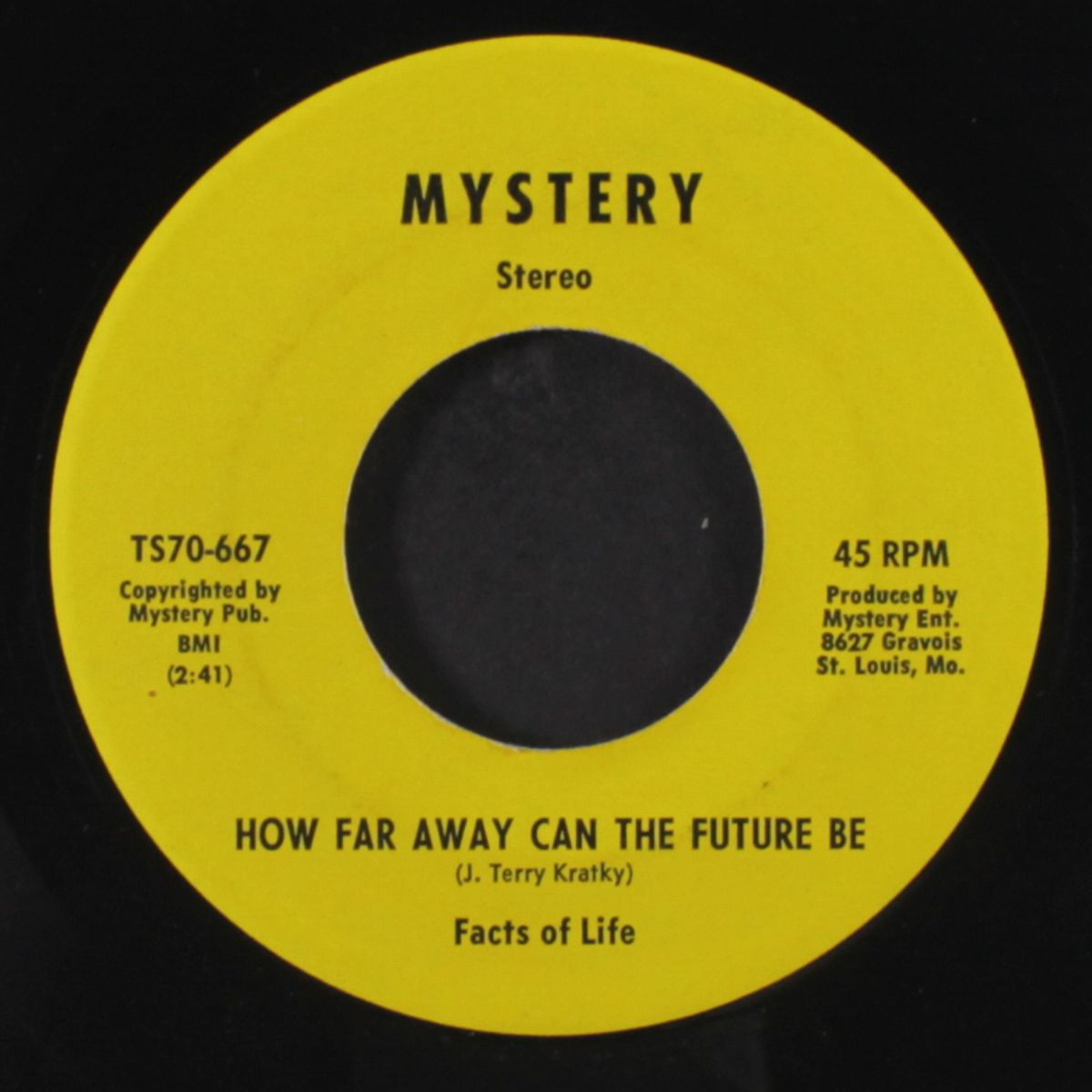 how far away can the future be / he is finally on his way by FACTS OF LIFE