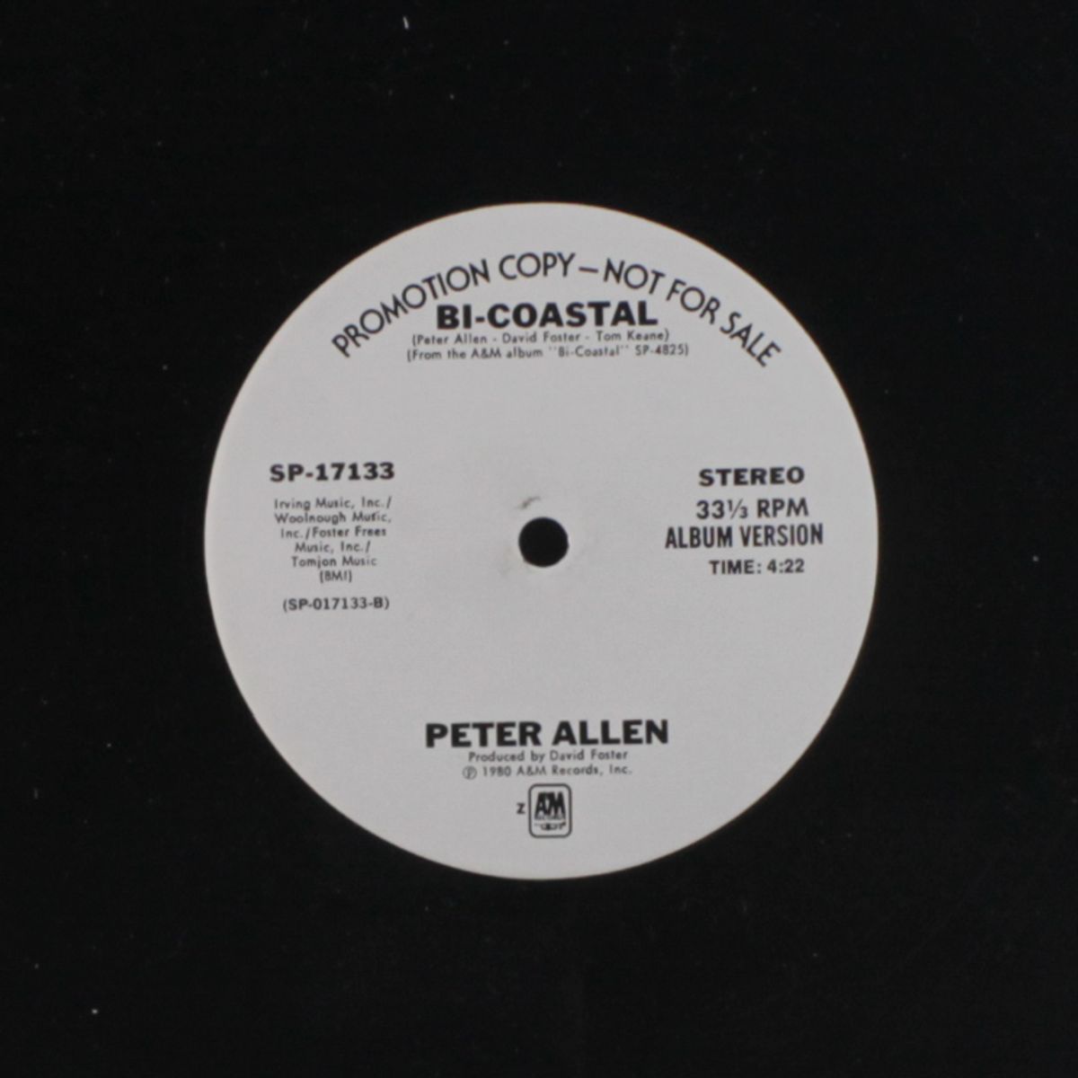 bi-coastal by PETER ALLEN