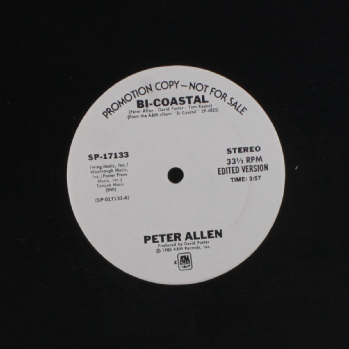 bi-coastal by PETER ALLEN