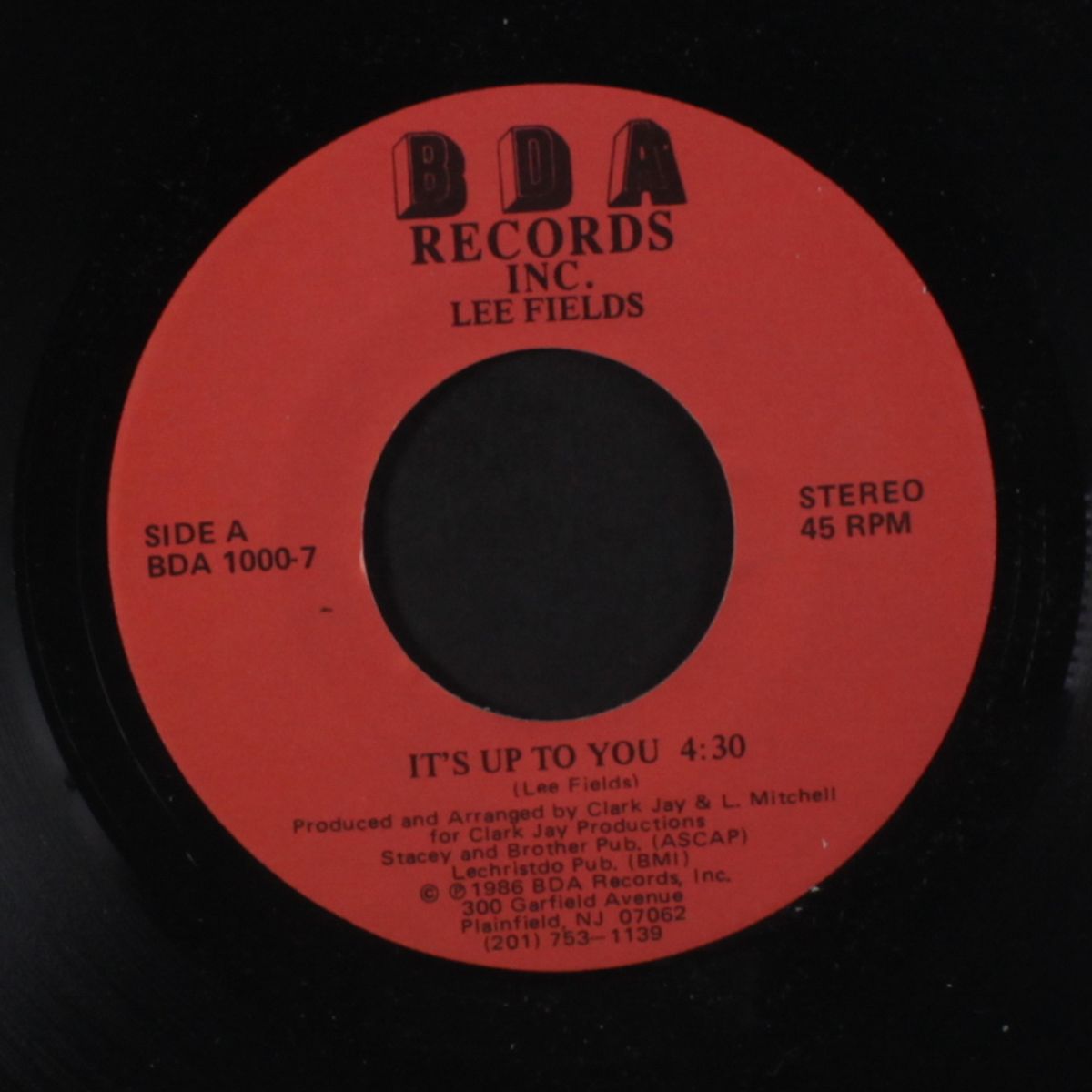 it's up to you / same by LEE FIELDS