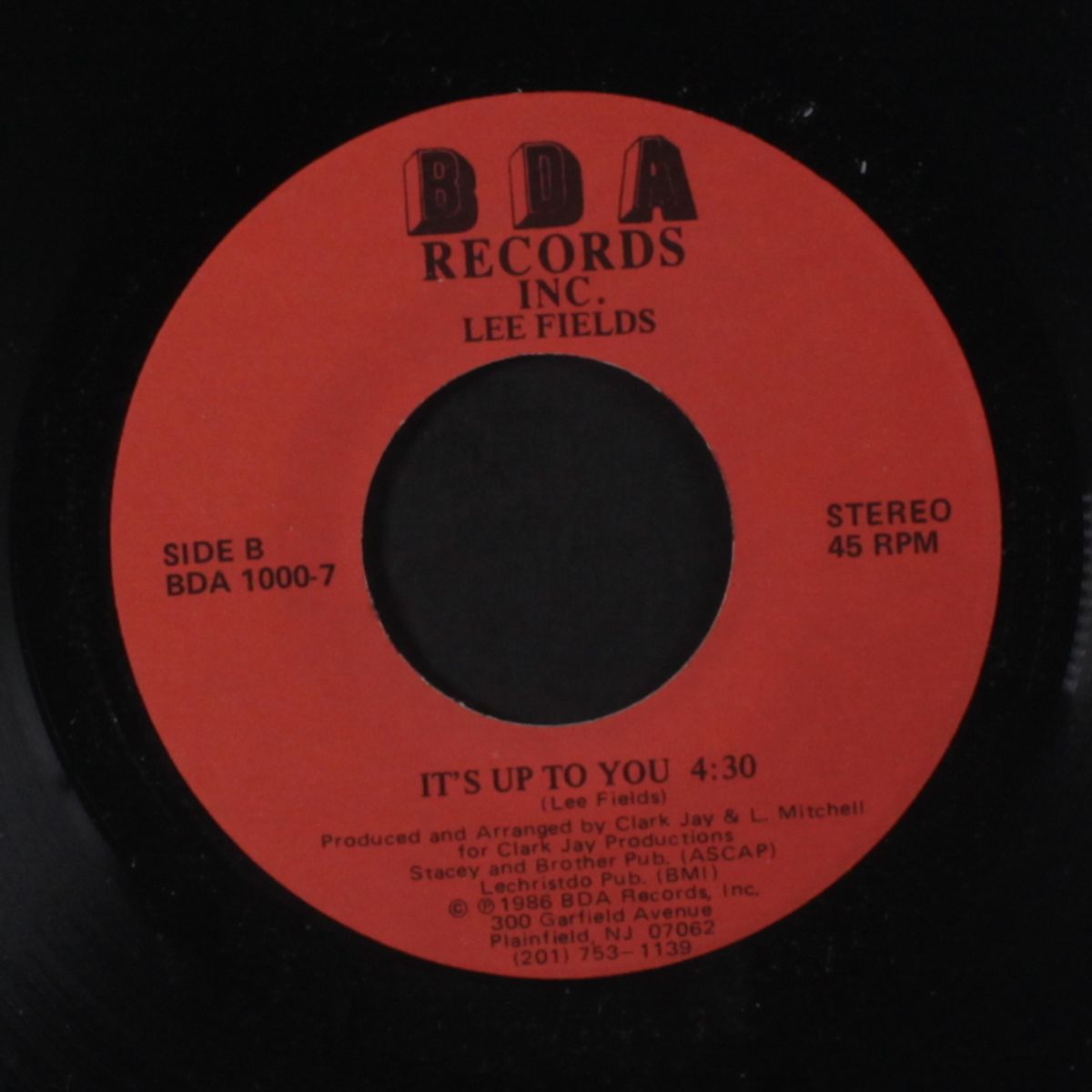 it's up to you / same by LEE FIELDS