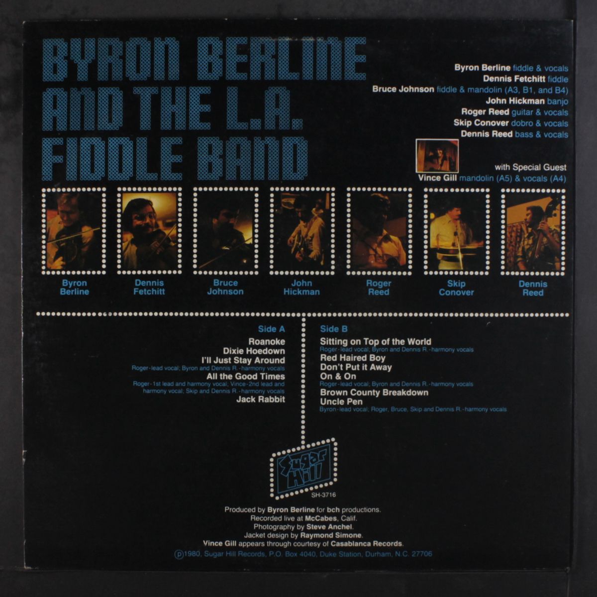 and the l.a. fiddle band by BYRON BERLINE