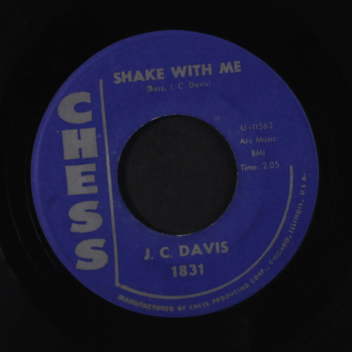 the chicken scratch / shake with me by J.C. DAVIS