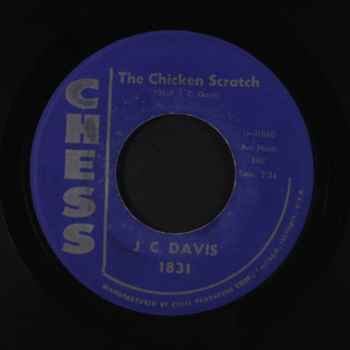 the chicken scratch / shake with me by J.C. DAVIS