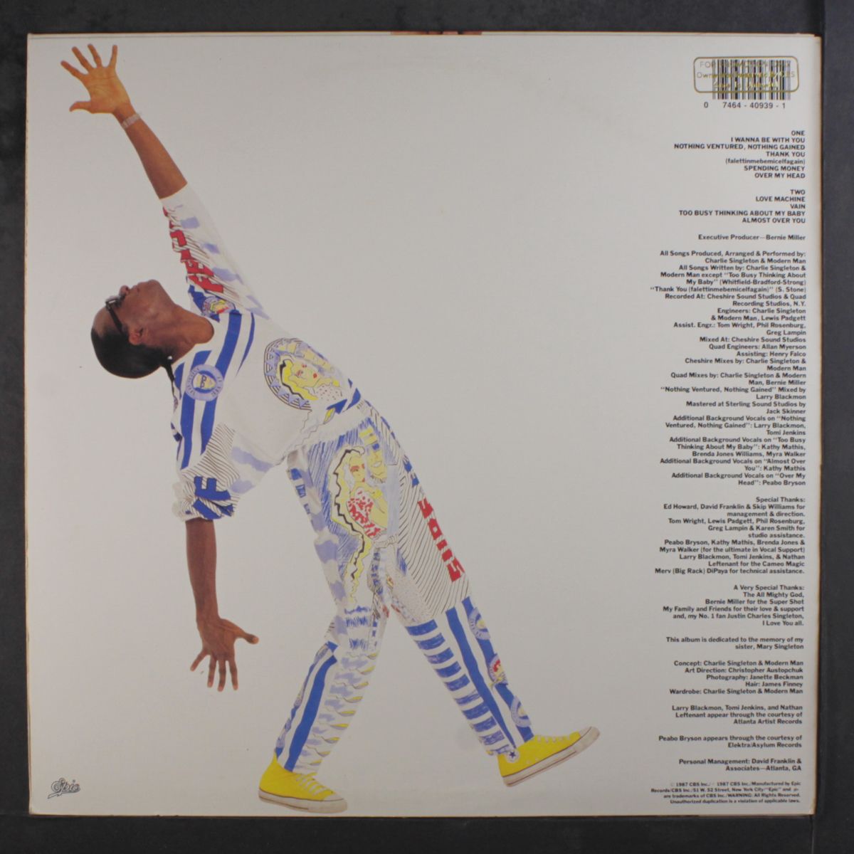 nothing ventured, nothing gained by CHARLIE SINGLETON & MODERN MAN