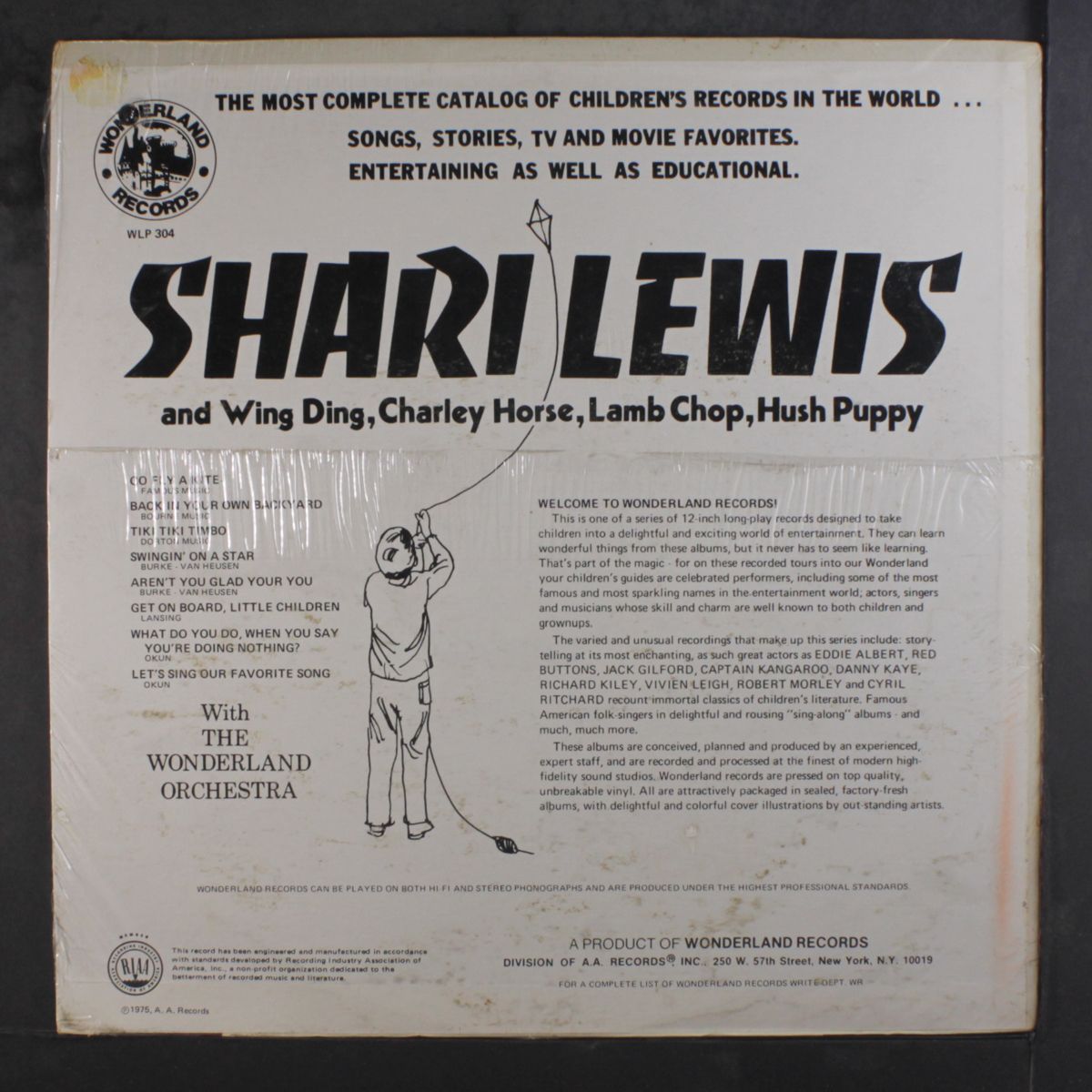 and wing ding, charley horse, lamb chop, hush puppy by SHARI LEWIS