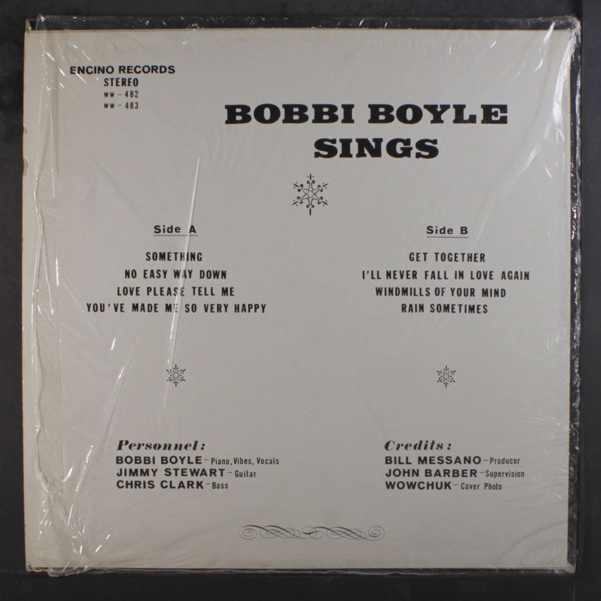 sings by BOBBI BOYLE