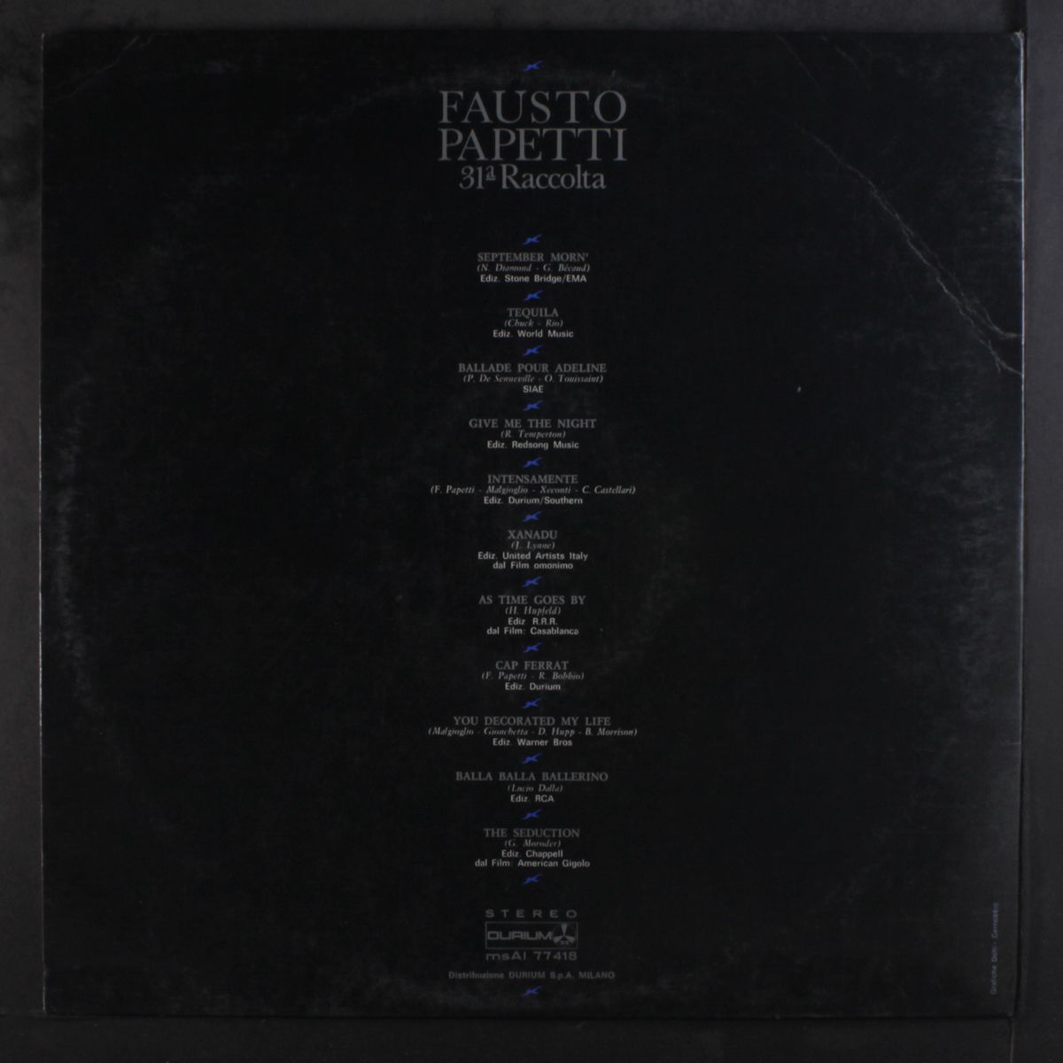 31a raccolta by FAUSTO PAPETTI